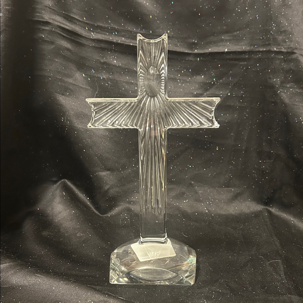 Waterford Clear Crystal Cross (LC) - Picture 2 of 11
